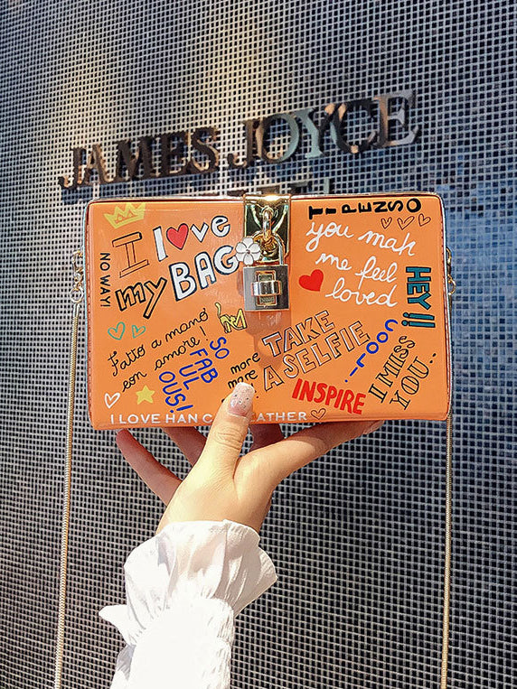 Doodle Clutch Bag