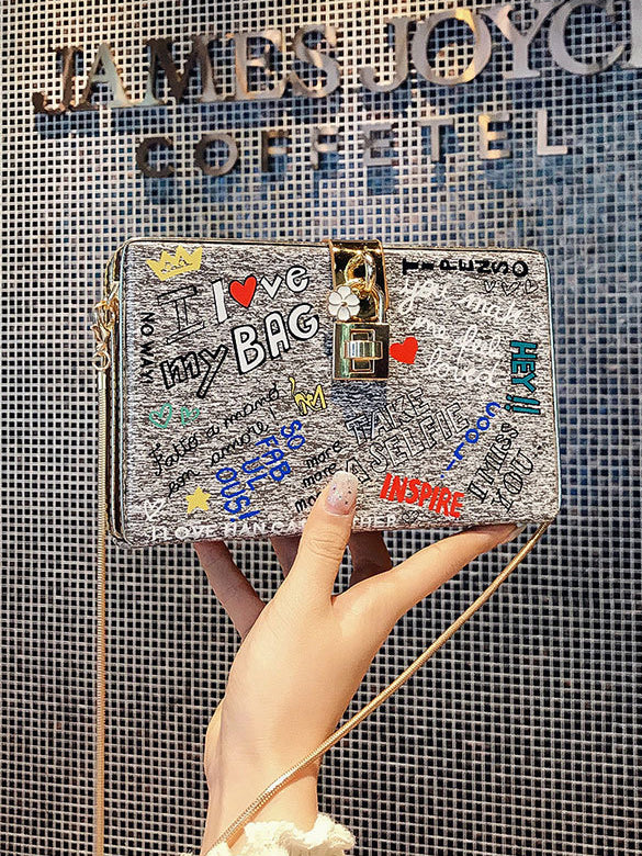 Doodle Clutch Bag