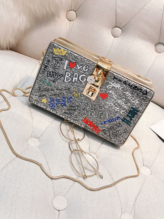 Doodle Clutch Bag