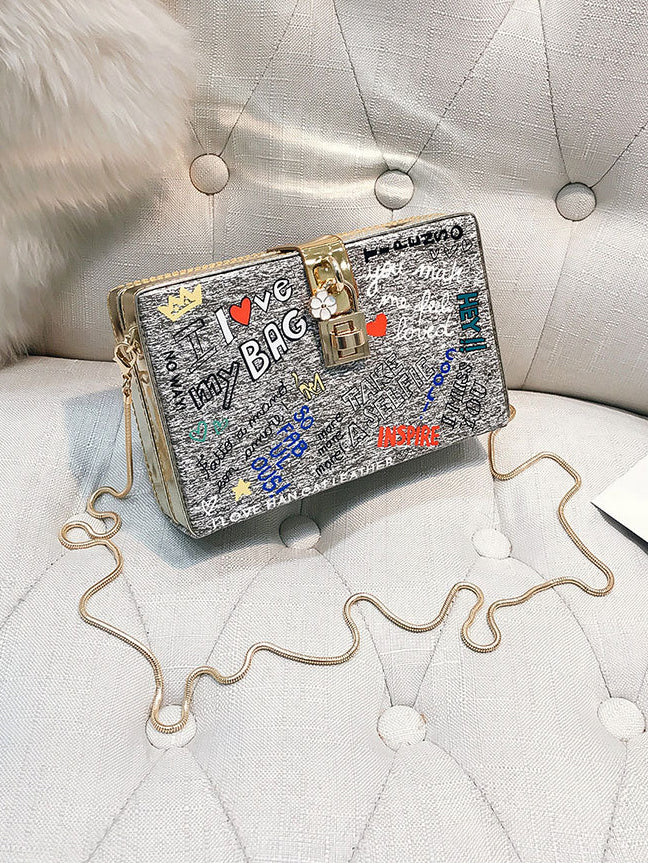 Doodle Clutch Bag