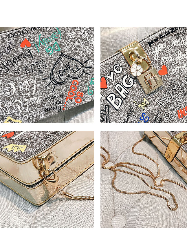 Doodle Clutch Bag