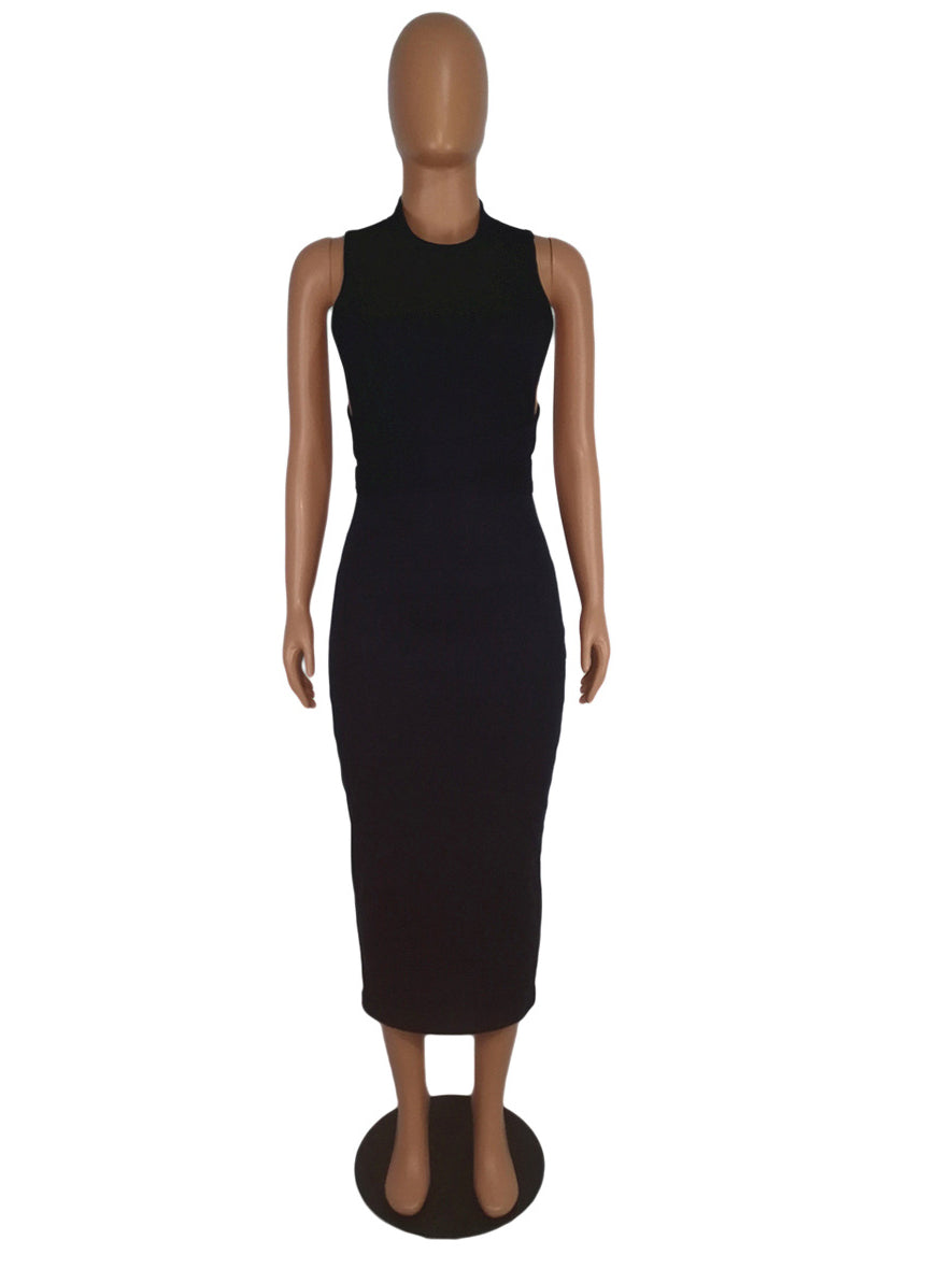 Issa Cross Back Dress