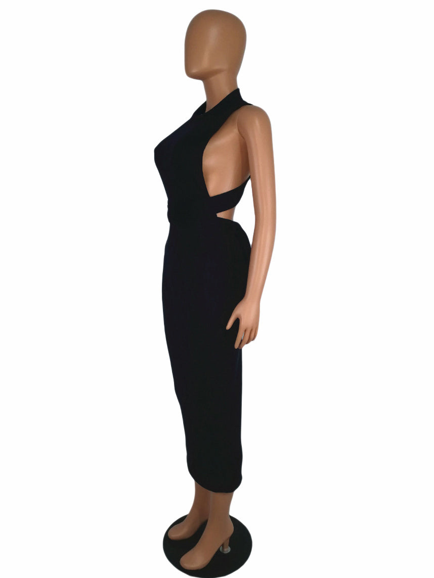 Issa Cross Back Dress