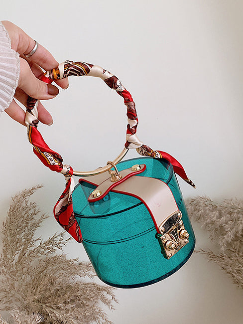 Meesh Clear Bucket Bag