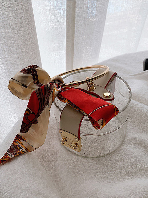 Meesh Clear Bucket Bag