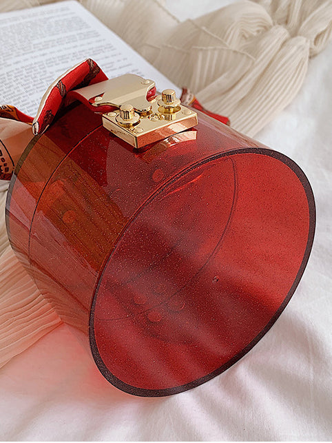 Meesh Clear Bucket Bag