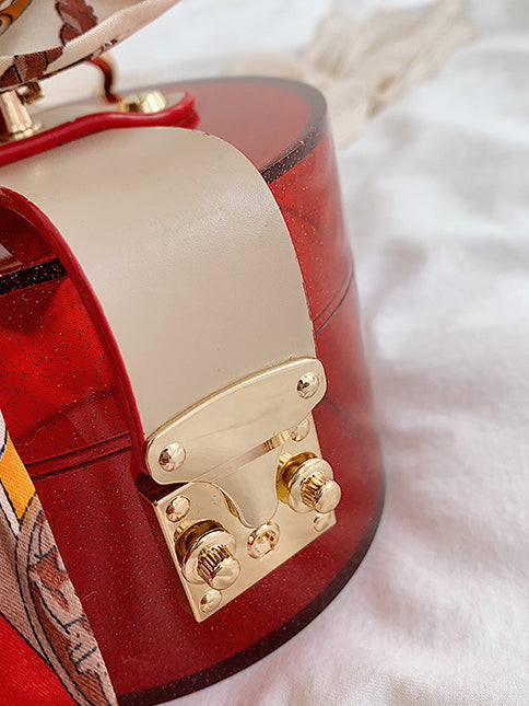 Meesh Clear Bucket Bag