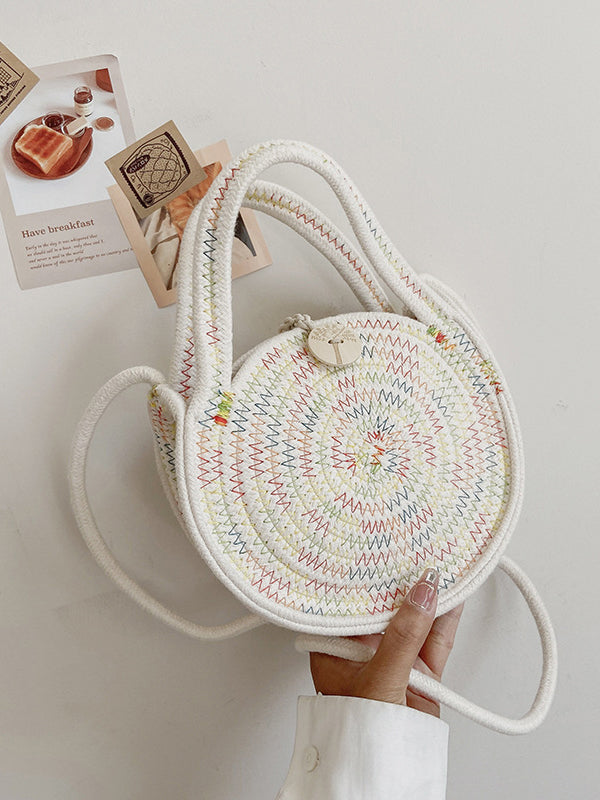 Ria Round Basket Bag