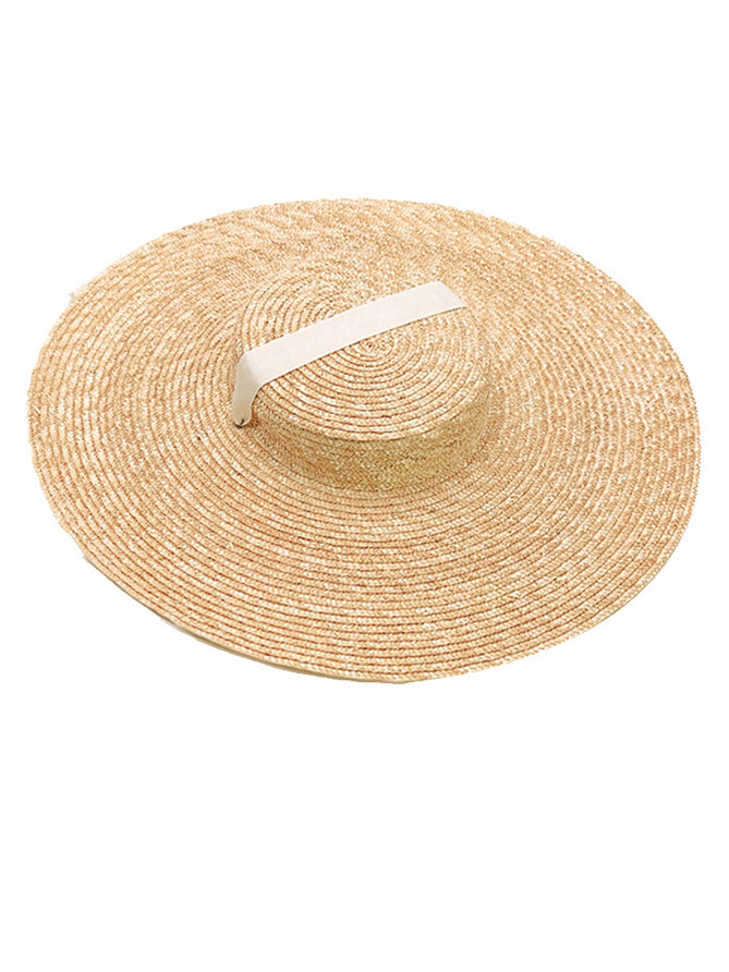 Ribbon Straw Hat