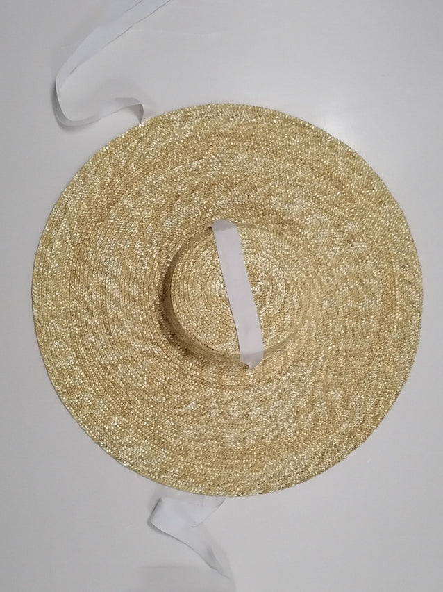 Ribbon Straw Hat