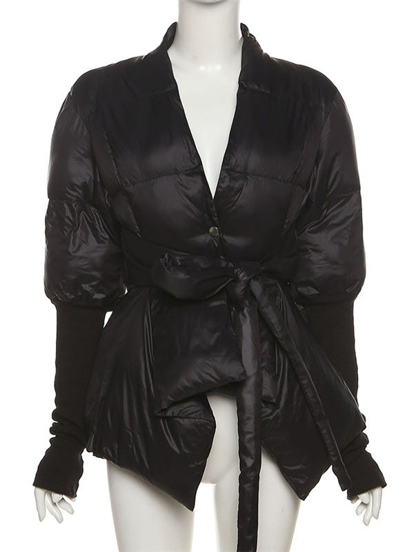 Clinched Puffer Jacket