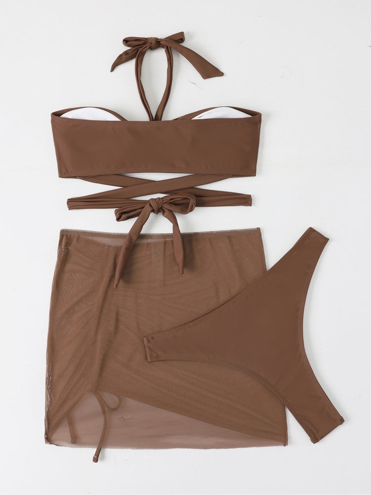 Sia Skirt Sarong Bikini Set
