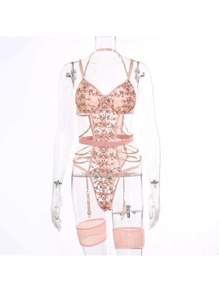 Pinkie Petal Lacey Set