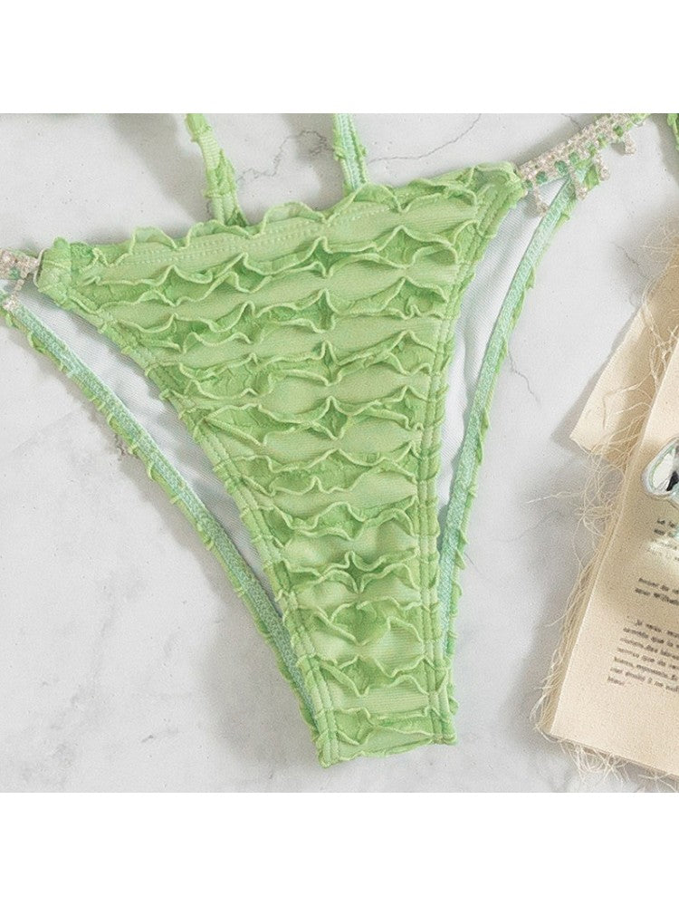 Crinkle Chain Bikini