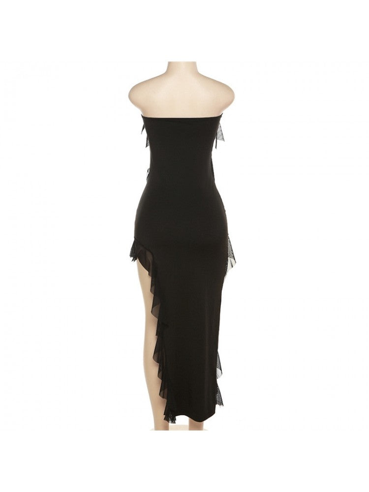 Frillie Split Dress