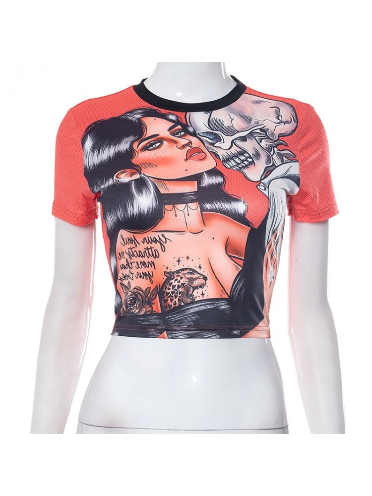 Lady Skull Tee