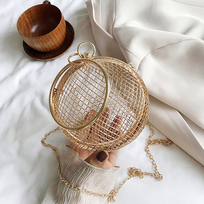 Globe Basket Bag