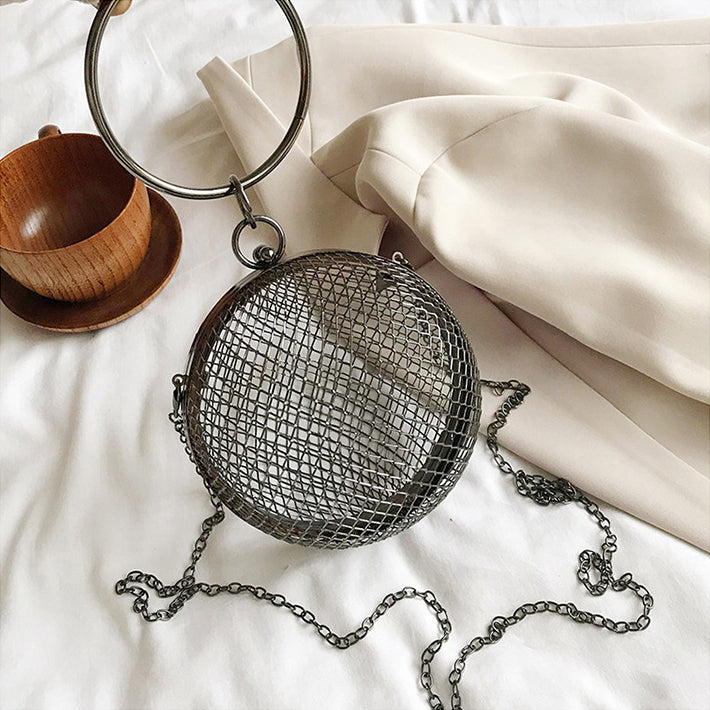 Globe Basket Bag