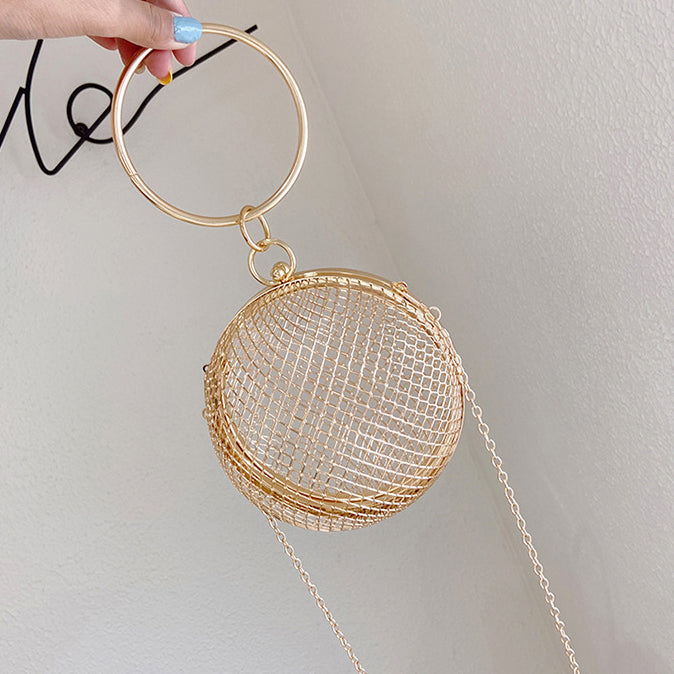 Globe Basket Bag