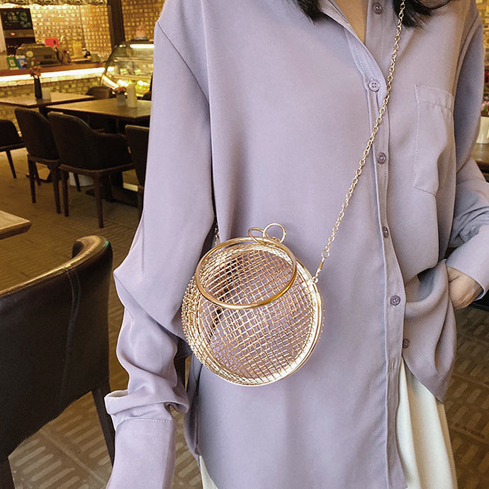 Globe Basket Bag