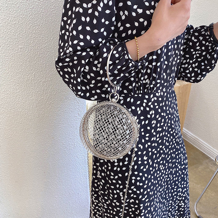 Globe Basket Bag