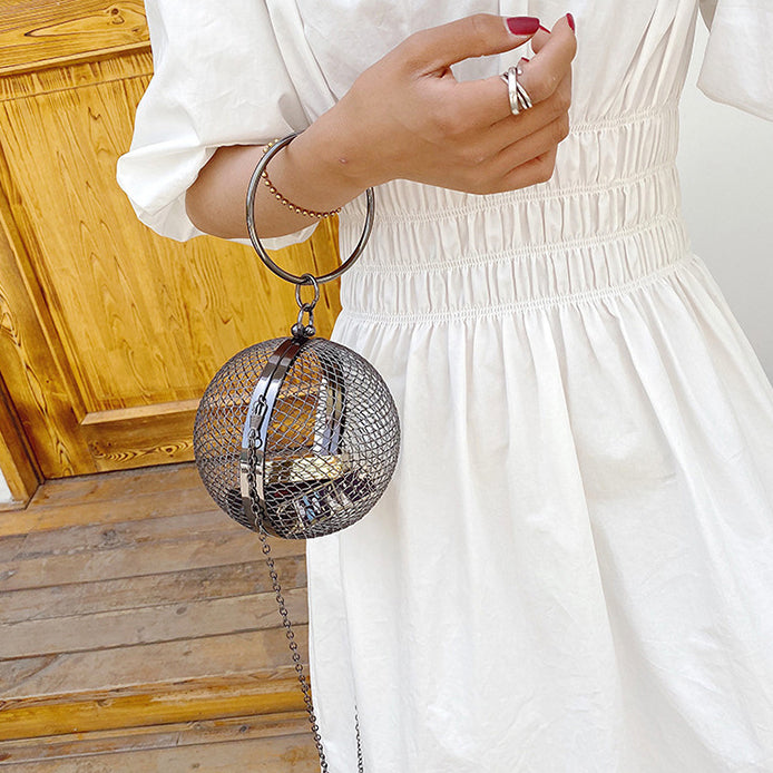 Globe Basket Bag