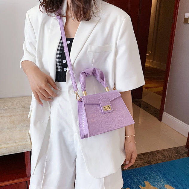 Scruch Handle Handbag