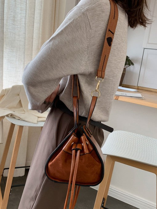 Love Handle Bucket Bag