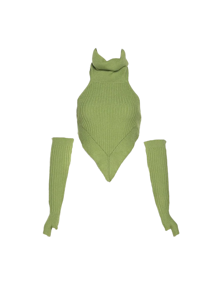 Sia Sleeves Turtleneck Sweater