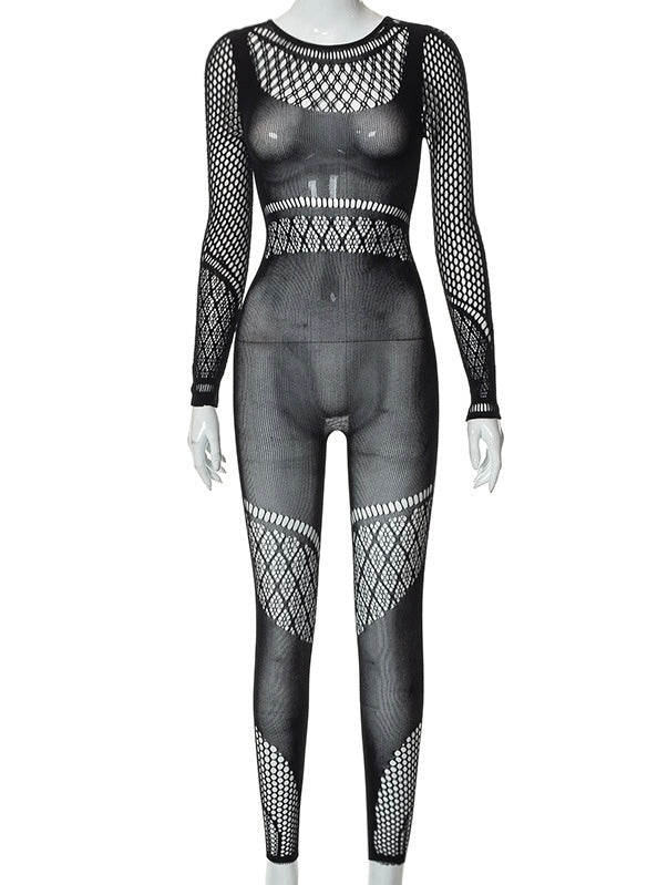Seduce Meshed Jumpsuit