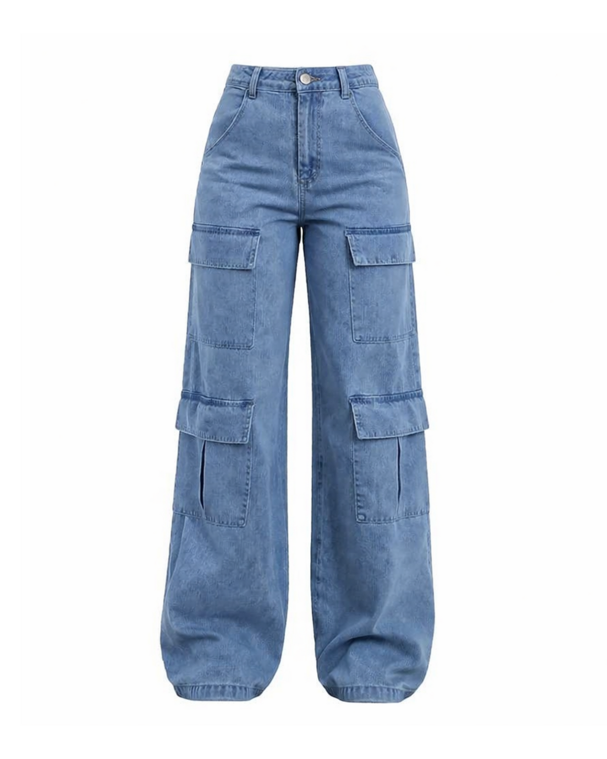 Wide Leg Combat Pants