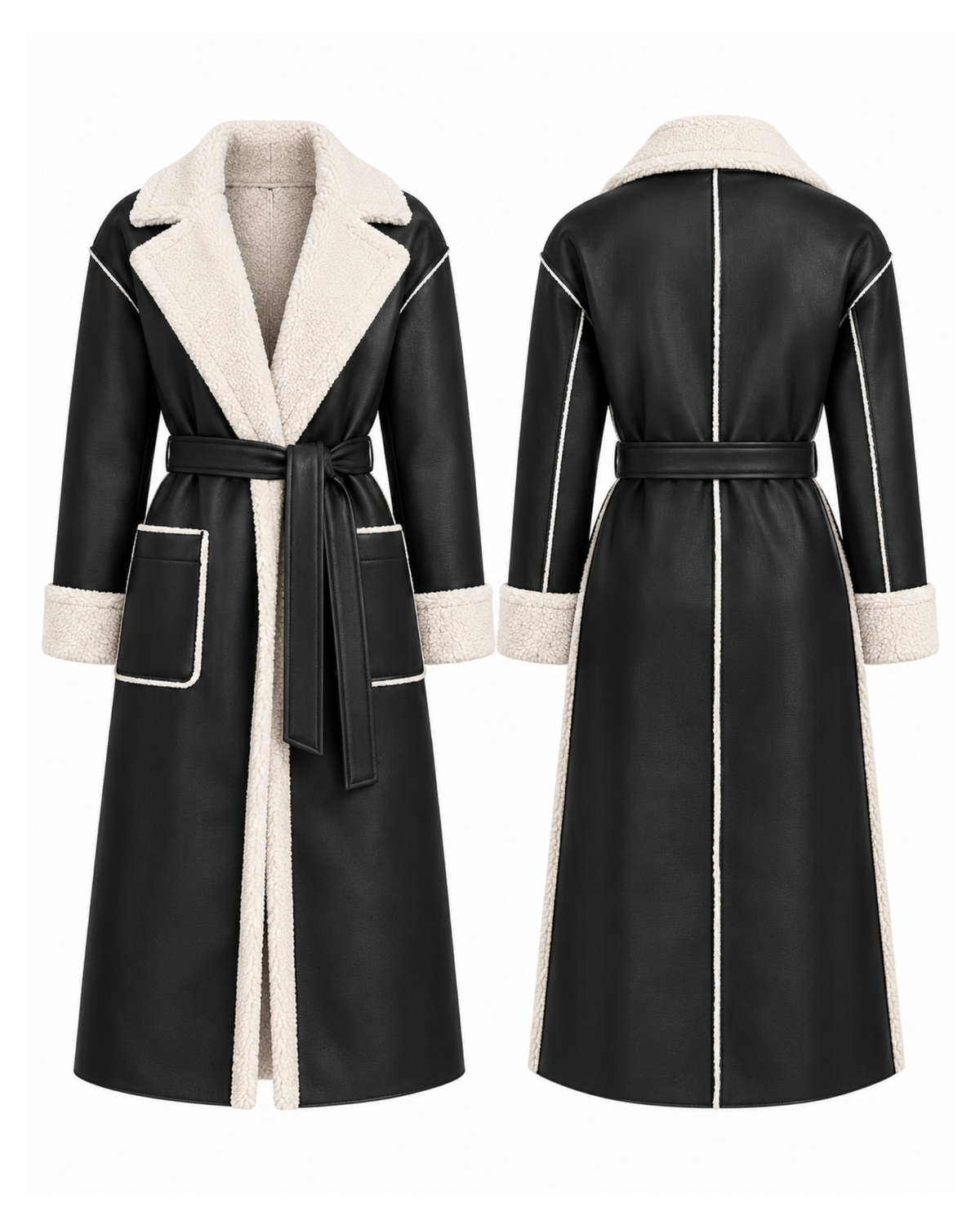 Cloud Longline Trench Coat