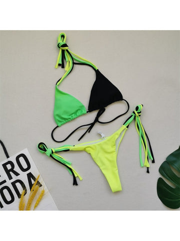 Color Block Bikini