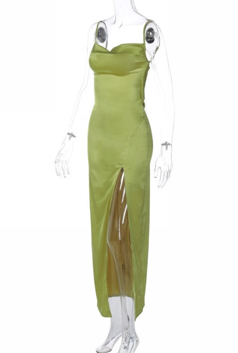 Jade Split Dress