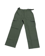 Waist Clinched Cargo Pants