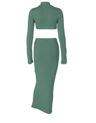 Cam Cropped Maxi Set