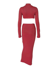 Cam Cropped Maxi Set