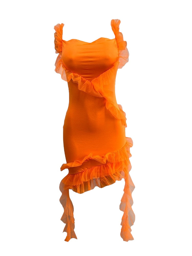 Ruffle You Mini Dress