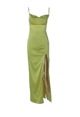 Jade Split Dress