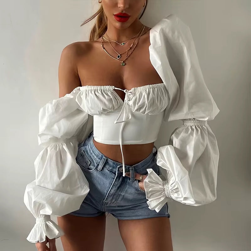 Penni Cropped Blouse