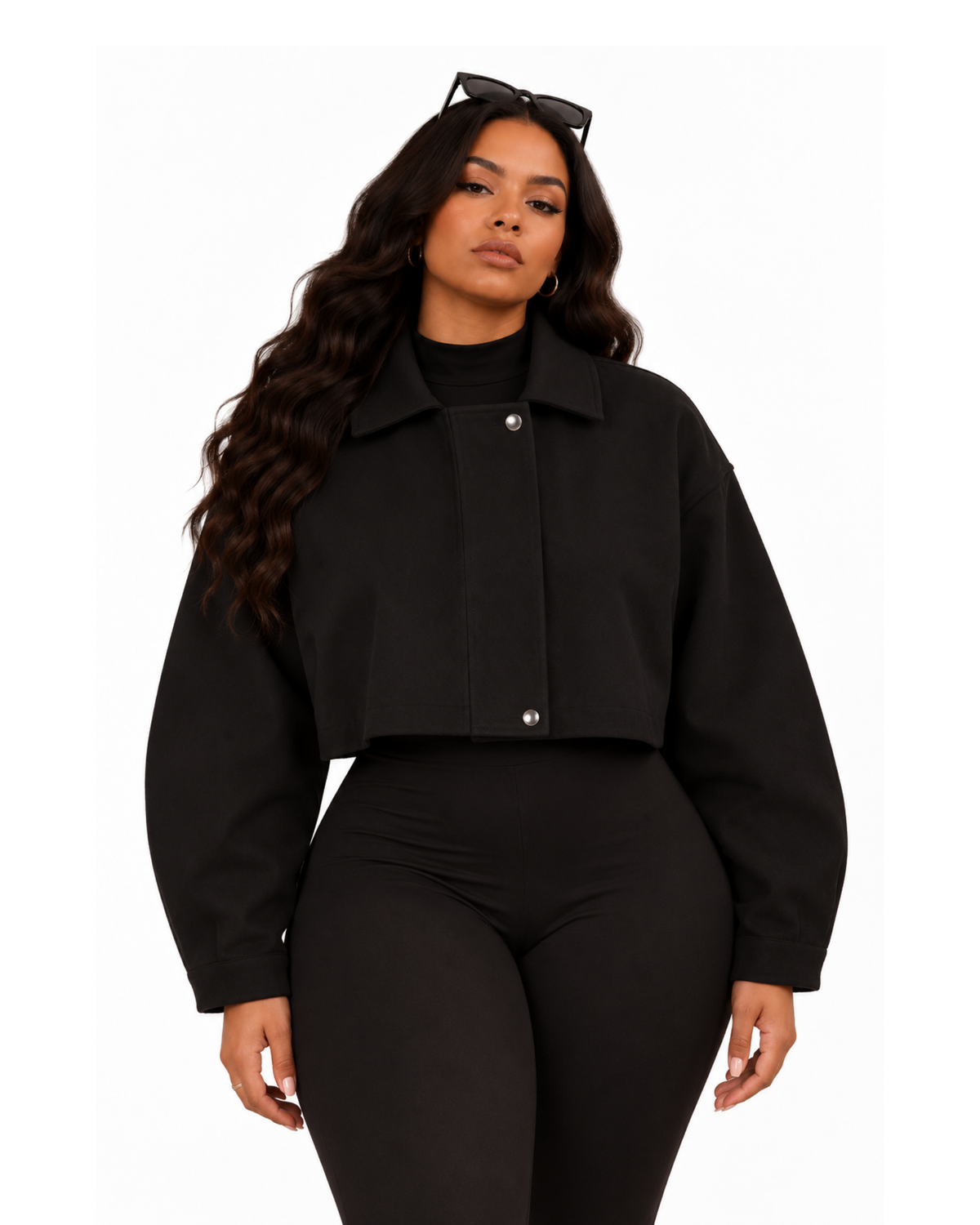 The Sculpt Crop Jacket