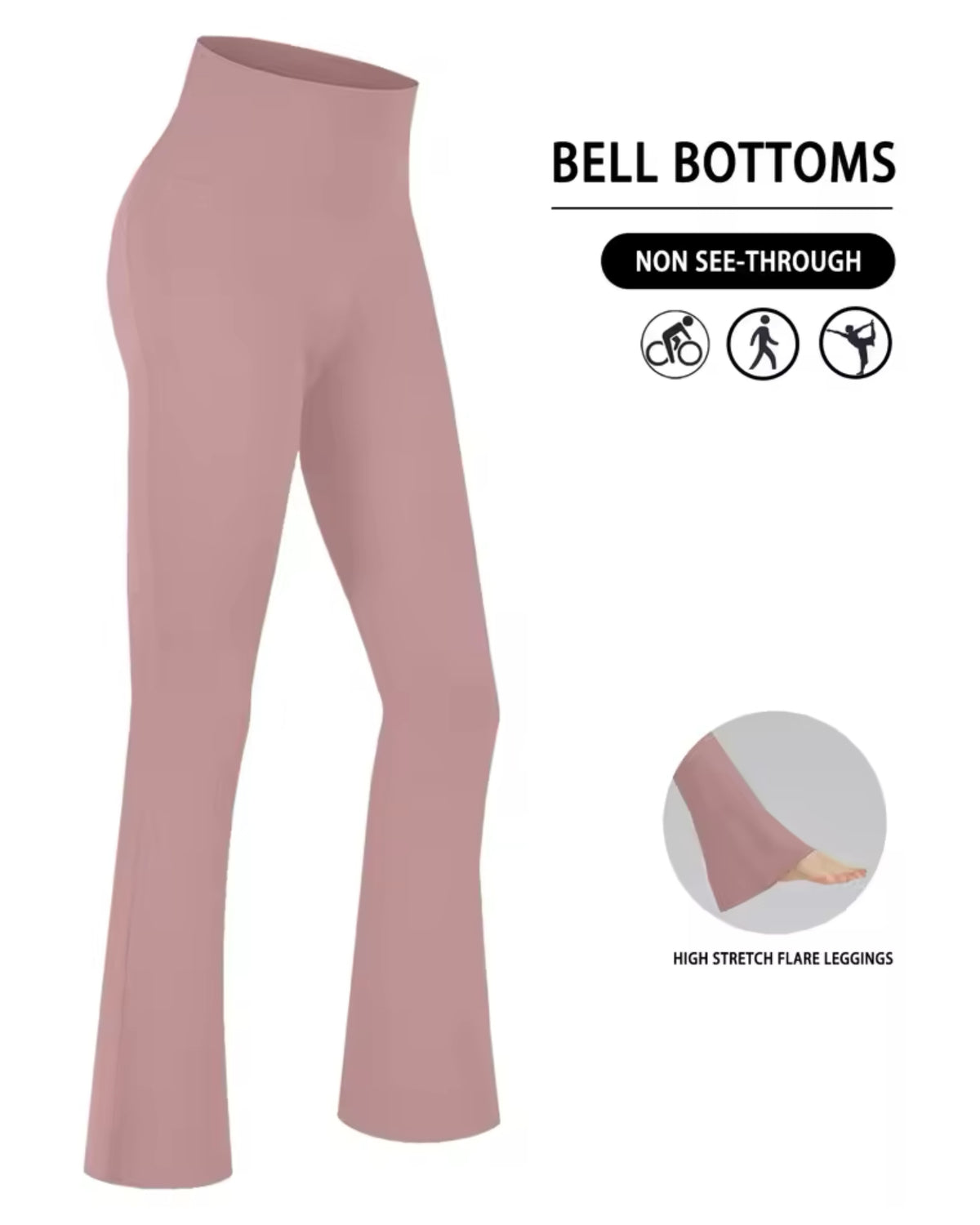Tummy Control Flare Leggings