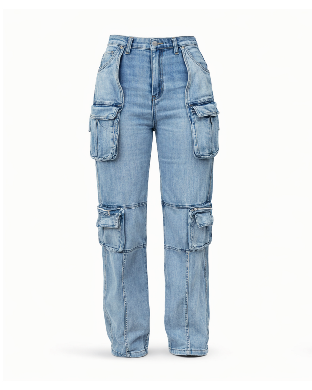 Puff Combat Jeans