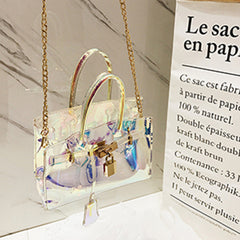 Clear Messenger Bag