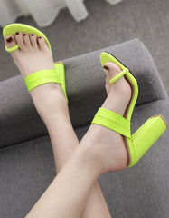 Belle Barely There Heels