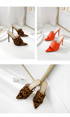 Pointed Mule Heels