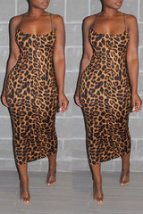 Leopard Bodycon Dress