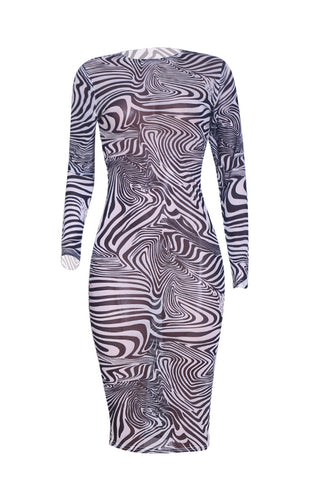 Cosmo Swirl Dress