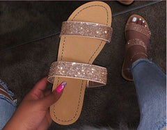 Gem Duo Strap Sandals