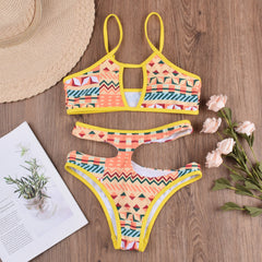 Tribal Peep Bikini